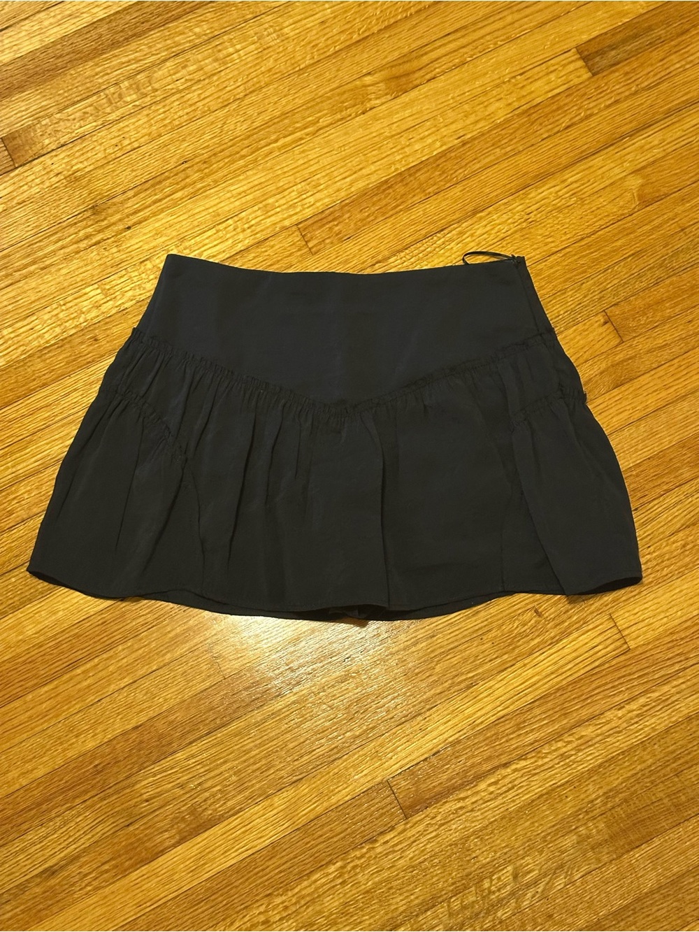 Zara Black Mini Skort